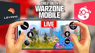 🔴 WARZONE MOBILE  SEVOU amp LEVINHO LIVE Global Launch🔴 [upl. by Selwyn486]