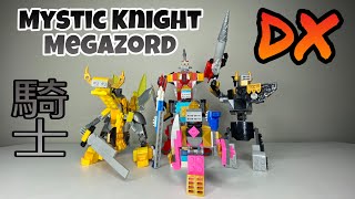 Mystic Knight Megazord Review Lego Megazord lego combiners megazord powerrangers viral [upl. by Noved]