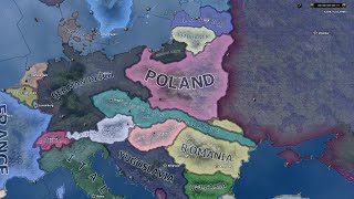 Long Czechoslovakia  Hoi4 Timelapse [upl. by Burrows779]