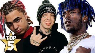 TOP 5 RAPPERS QUITTING XANS in 2018   Lil Pump Lil Uzi Vert Lil Xan [upl. by Aeneus246]