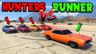 4 Vigero ZX VS Vigero OG  GTA 5 Manhunt [upl. by Llewoh51]