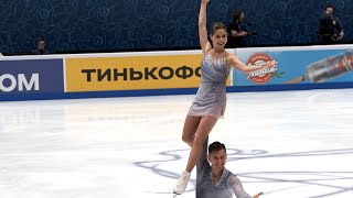 Mishina  Galliamov  Rus Nats 2022  FS  Мишина  Галлямов  ЧР  ПП  25122021 [upl. by Griswold]