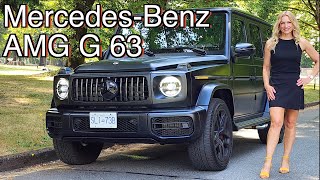 2023 MercedesBenz AMG G 63 review  The ultimate status vehicle [upl. by Alleul]