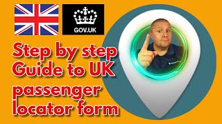 How to fill out the UK locator form  UK travel form  Step by step guided form to get into the UK [upl. by Anayra187]