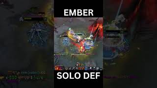 Ember Spirit Solo Def  Rampage [upl. by Lenroc143]