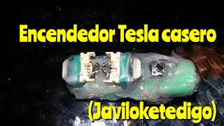 Encendedor Tesla casero Javiloketedigo [upl. by Ylus]