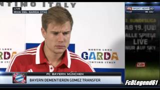 Holger Badstuber im Pressetalk  08072013 [upl. by Allana]