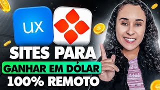 5 Sites De TRABALHO REMOTO Que Paga Em Dólar Para Iniciantes Sem Experiência [upl. by Clovis]