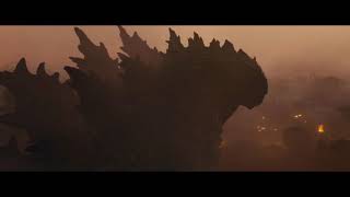 Godzilla King of the Monsters ending with Mammoth theme from Ice Age 2 [upl. by Aisemaj]