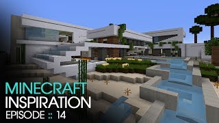 Minecraft  Modern Manor  Inspiration w Keralis [upl. by Odnumyer901]