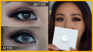 REVIEW Best Colored Contact Lens For Dark Eyes  Otaku Desire Honey by Billionaire Beauties [upl. by Marjorie35]