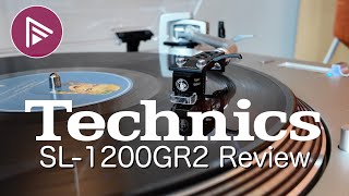 Technics SL1200GR2 Turntable Review  An Audiophile Deck [upl. by Yggam]