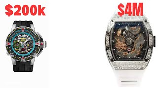 CAN YOU STILL AFFORD THESE WATCHES RICHARD MILLE COLLECTIONS 4 [upl. by Milton]