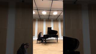 Grace Park playing JS Bach concerto No1 D minor BWV 1052 1st movement [upl. by Esiuole]