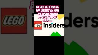 Lego insider points are back The best way to save money when buying sets from Lego New lego [upl. by Anirhtak]