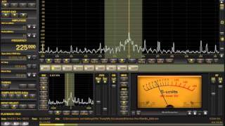 225 KHz Poland  Longwave DX  Perseus SDR from Michigan [upl. by Christi761]