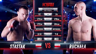 KSW Free Fight Robert Ruchała vs Damian Stasiak [upl. by Rosane]