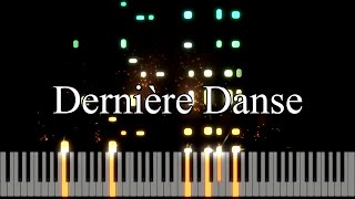 Dernière Danse Piano Tutorial [upl. by Darum]