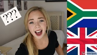 My accent explained  South African Youtuber [upl. by Madlin30]