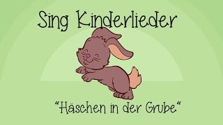 Häschen in der Grube  Kinderlieder zum Mitsingen  Sing Kinderlieder [upl. by Elkin]