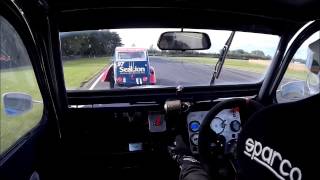 Croft 2015 2CV sprint race 2  Kris Tovey [upl. by Oirazan298]