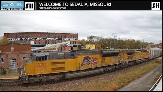 Sedalia Osage Pawn amp Gun Live Railcam  Sedalia MO SteelHighway [upl. by Inman]