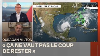 Ouragan Milton  partir ou rester  Dabord linfo [upl. by Anaibib]