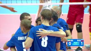 2017 07 28 DEAFLYMPICS VOLLEYBALL IRAN RUSSIA HIGHLIGHTS [upl. by Tsnre]