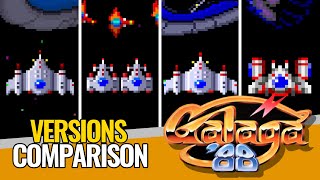 Galaga 88 🛸 Versions Comparison ▶ Evolution through its Ports [upl. by Ahen242]