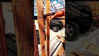 Профессиональная установка деревянного штакетника Installing a wooden picket fence [upl. by Aidekal876]