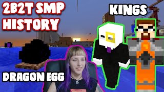 NOOB reacts to 2b2t SMP HISTORY for the FIRST time Dragon egg History of Kings [upl. by Kwang]