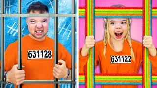 Brother Vs Sister in Jail Cool Parenting Hacks amp Funny Situations by Crafty Hype [upl. by Ennaecarg170]