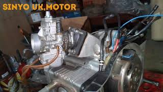 suzuki rc110 engine standar tune up [upl. by Isiad]