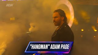 quotHangmanquot Adam Page Entrance  AEW Dynamite October 02 2024 [upl. by Uol]