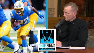 JK Dobbins a differencemaker in Chargers win vs Raiders  Chris Simms Unbuttoned  NFL on NBC [upl. by Enileoj]