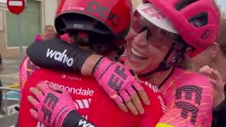 Cycling  La Vuelta Femenina 2024  Alison Jackson stage 2 and highlights [upl. by Annerol]