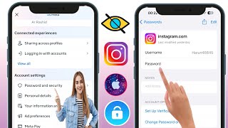 Cómo ver tu contraseña de Instagram si la olvidaste en el iPhone 2024 [upl. by Ettedranreb]