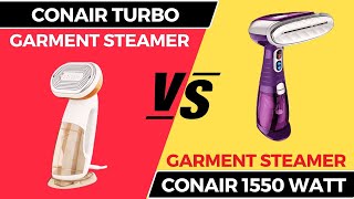 Conair Turbo Extreme vs Conair 1550 Watt Garment Steamer  Which is Best [upl. by Griggs67]