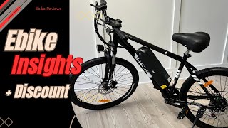 the HITWAY BK15M 26quot Fat Tire EBike  Important details [upl. by Nosde39]