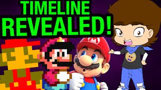 The TRUE Mario Timeline Super Mario Bros Theory  ConnerTheWaffle [upl. by Apollus]