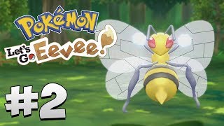 PRIMERA CAPTURA ÉPICA ESTE JUEGO ES INCREÍBLE  POKEMON LETS GO EEVEE NUZLOCKE Ep2  Serie HARDY [upl. by Fransis]