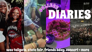 HBCU DIARIES ☆ sc state fair SCSU HOCO JT  friends birthday celebration  more  kayla shanae [upl. by Limann87]