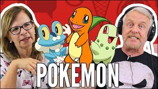 IDOSOS ESCOLHENDO SEUS POKÉMON INICIAIS DAS 7 GERAÇÕES [upl. by Lussier]