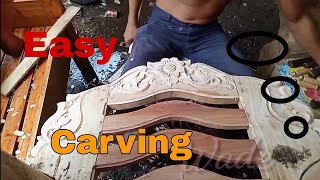 Sala Set Wood CarvingEasy Carving [upl. by Kcyrred976]