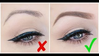 Tuto comment maquiller ses sourcils [upl. by Korten]