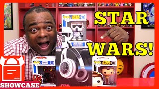 STAR WARS UNBOXING Pop Figures amp SMS Audio Headphones Tie Fighter Edition  Lamarr Wilson [upl. by Nadiya]