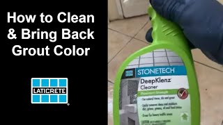 How to Bring Back the Original Color of Your Grout [upl. by Sairacaz925]