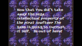 Sonic The Hedgehog  AntiPiracy Screen 1998 [upl. by Rednazxela]