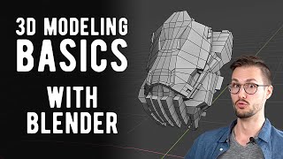 First steps  3D Modeling with Blender for Cosplay [upl. by Ahsinar]