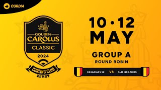 Draw 1  Canadians🇧🇪 vs Sliding Ladies🇧🇪 🥌🇧🇪 Gouden Carolus Classic 2024 curling [upl. by Ynnel]